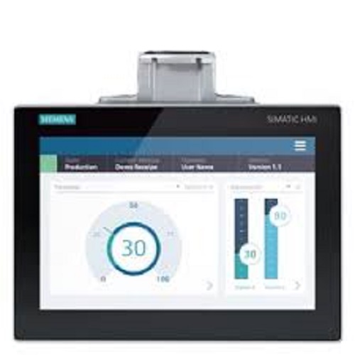 SIMATIC HMI MTP2200 Unified Comfort PRO | 21.5-inch widescreen TFT touchscreen, support arm mounting (top flange, non-expandable), PROFINET/Ethernet, 16 million colors, IP65 all-round protection, machine-level visualization