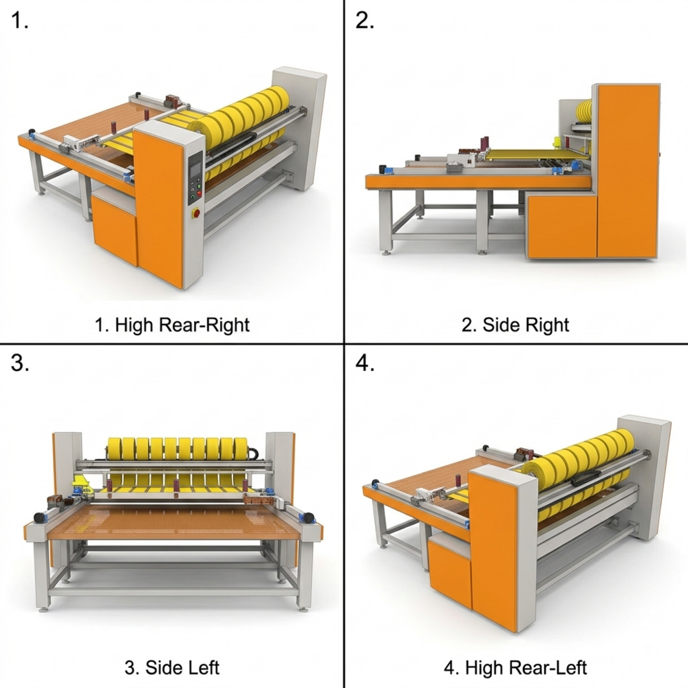 Ordito Fabric Stacking Machine Os-401 - Capacity: 200-300 Meter/hour Pcs/hr