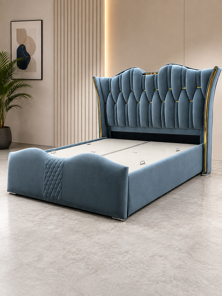 6 Feet 19 MM Ply King Size Bed