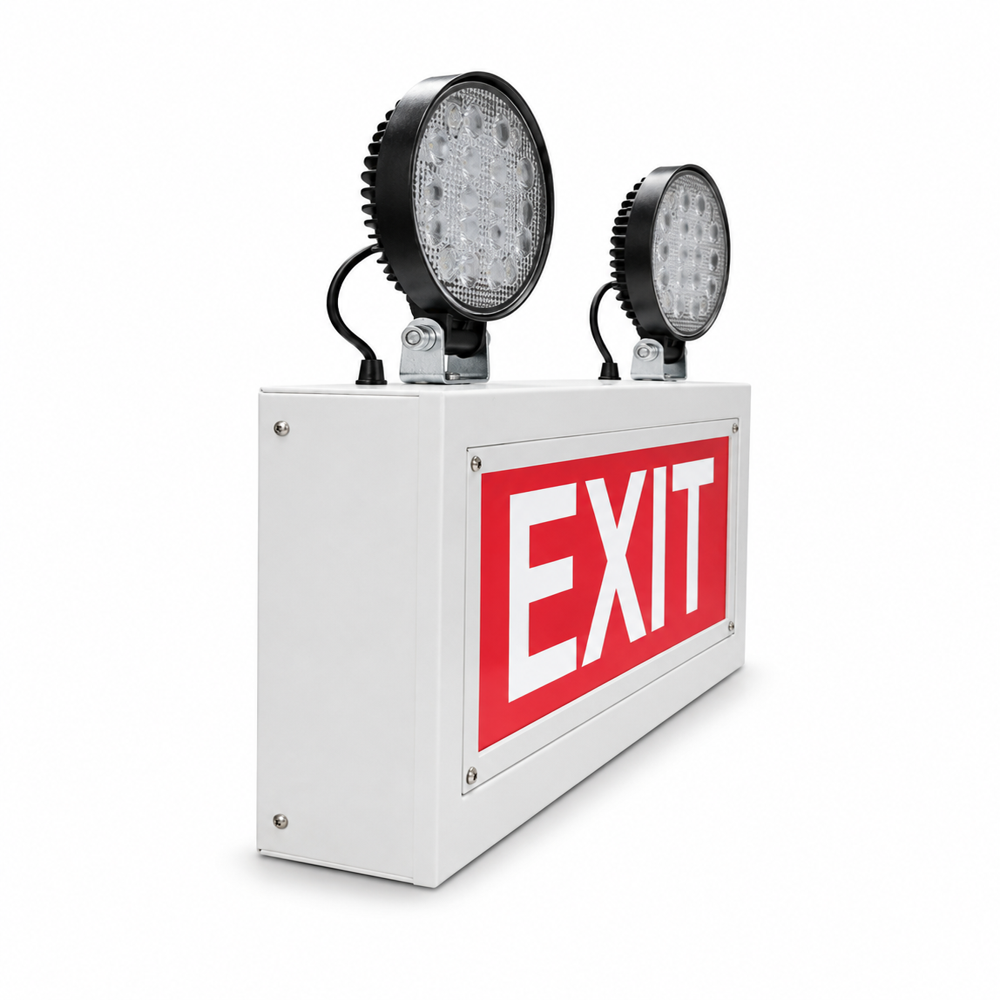 Industrial Emergency Acrylic White Led (HIS-EXIT-SIGN )