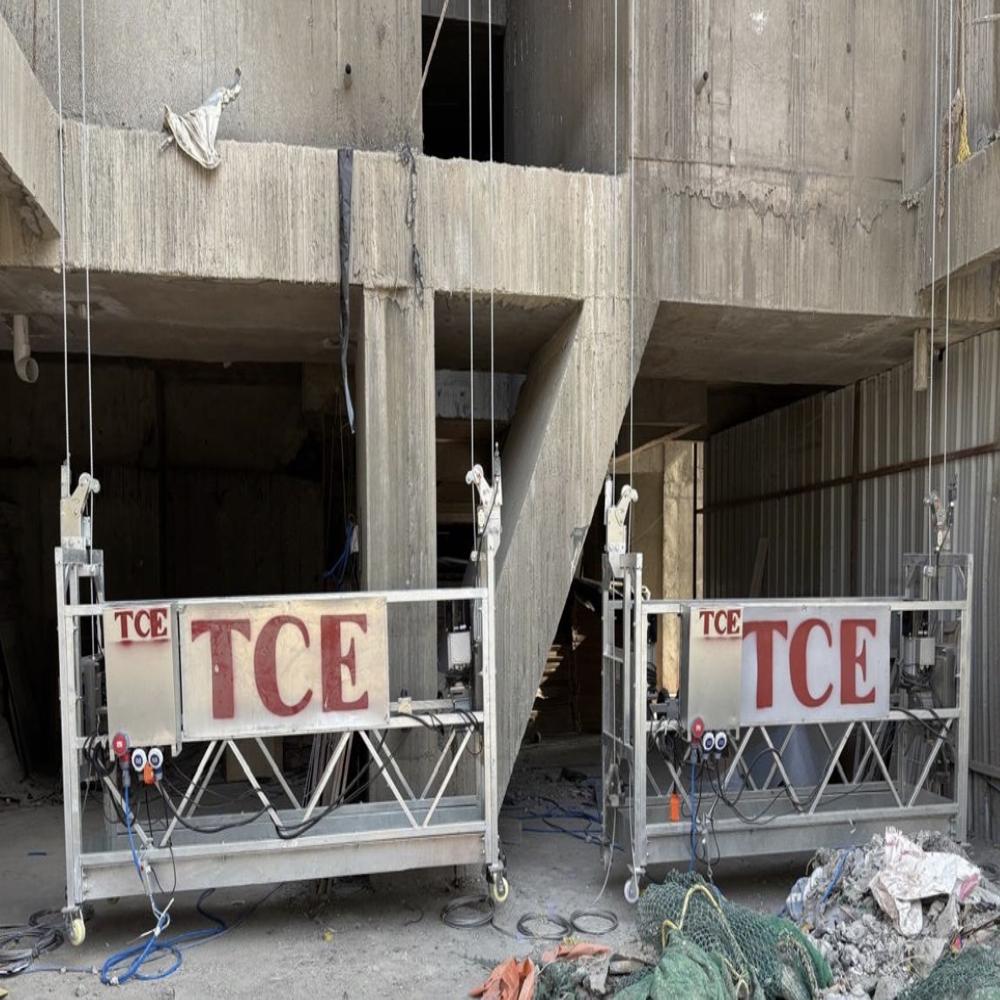 Rope Suspended Platform - Application: Painting