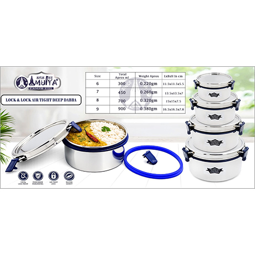 Lock And Lock Air Tight Deep Dabba