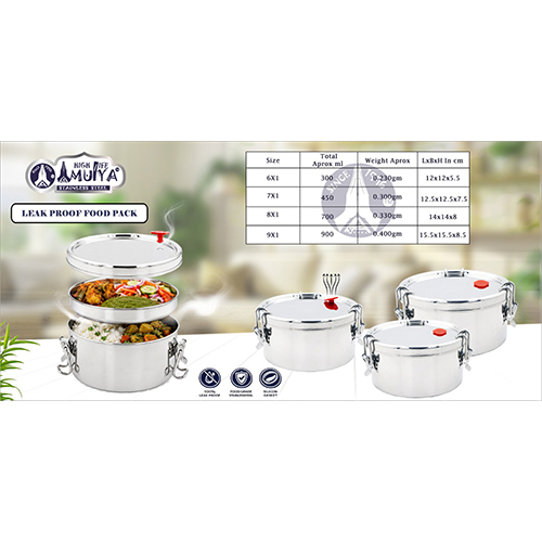 Leak Proof Food Pack Tiffin
