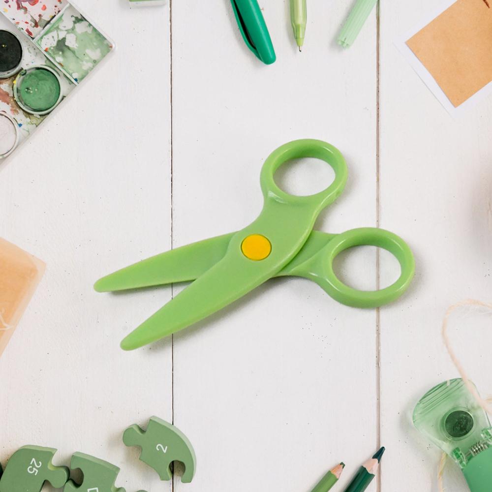 Plastic Safety Scissor, Pre-School Training Scissors (1 Pc) - Application: As Per Product Requirement