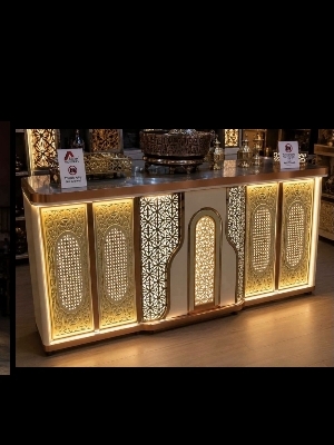 Decorative Catering Counter - Material: Steal