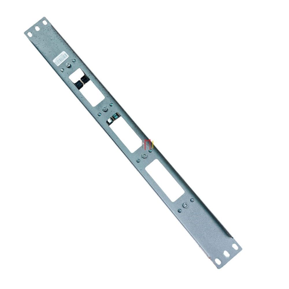 1u Pvc Cable Manager - Pvc, 1u (44.45mm), Black, 483mm Width | 12 Slotted Ducts, Detachable Snap-on Cover, Rohs Compliant