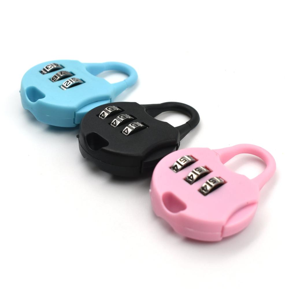 3-Digit Zipper Lock Security Lock For Bags, Luggage & Zipper Items - Application: As Per Product Requirement