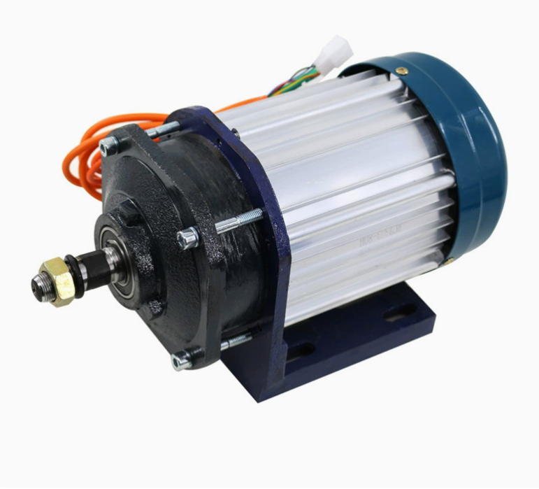 Rickshaw Motor Electric Tricycle Differential Motor High-Power Dc Brushless Motor - Color: Grey