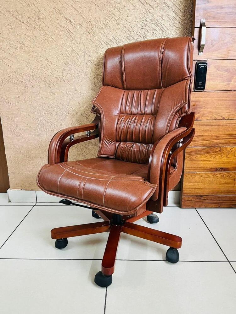 Wooden Executive Office Chair