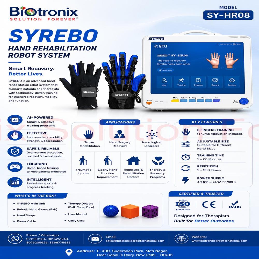 SYREBO C12 Advanced Hand Rehabilitation Robot