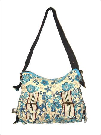 प्रिंटेड कॉटन बैग