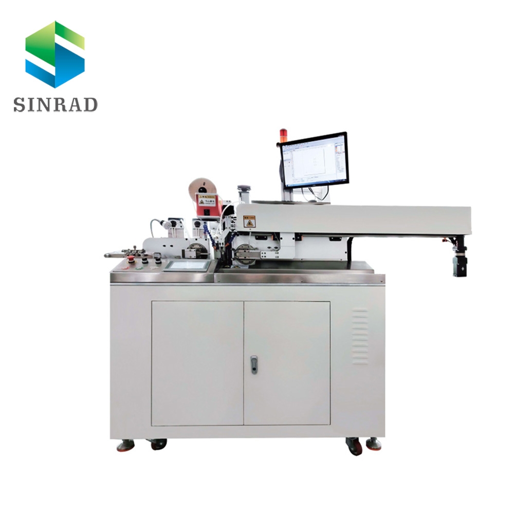 Automatic 5 wires laser stripping and tinning machine