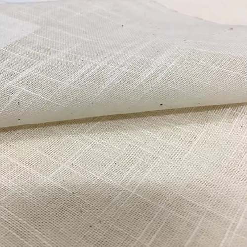140 GSM 10x10, 30x26, 63 Plain Slub Pure Cotton Fabric