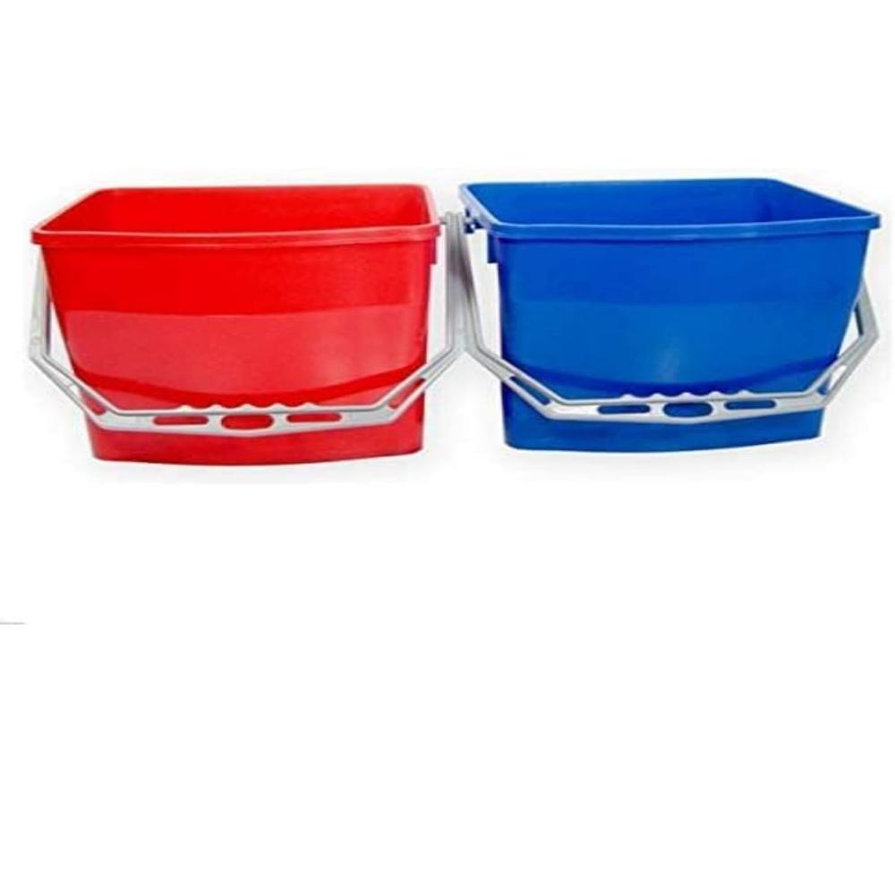 ABS Mopping Double Bucket Wringer Trolley