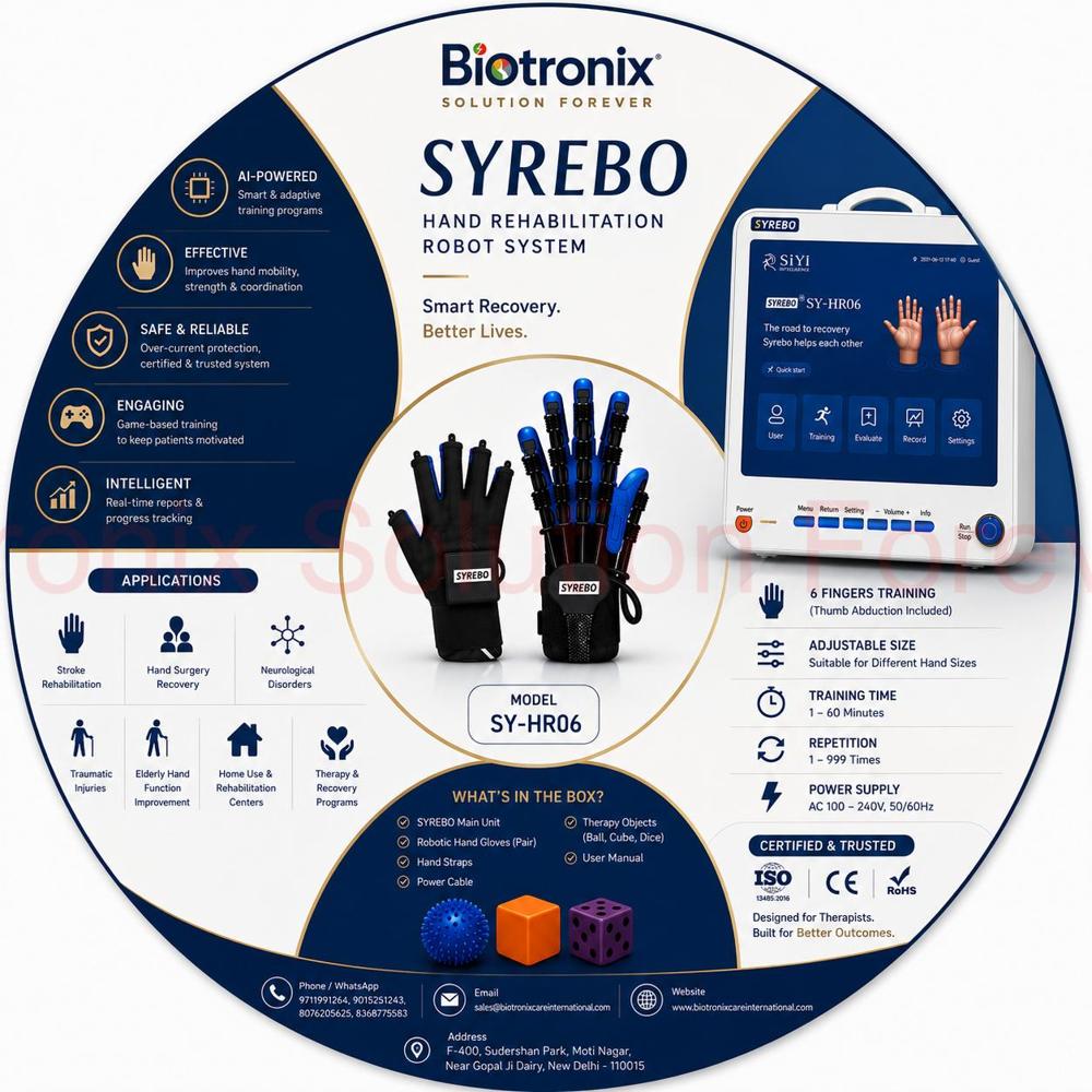 SYREBO C12 Intelligent Hand Rehabilitation System