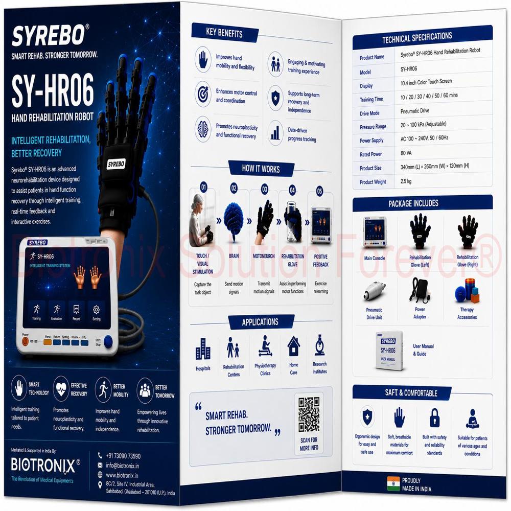 SYREBO C12 Intelligent Hand Rehabilitation System