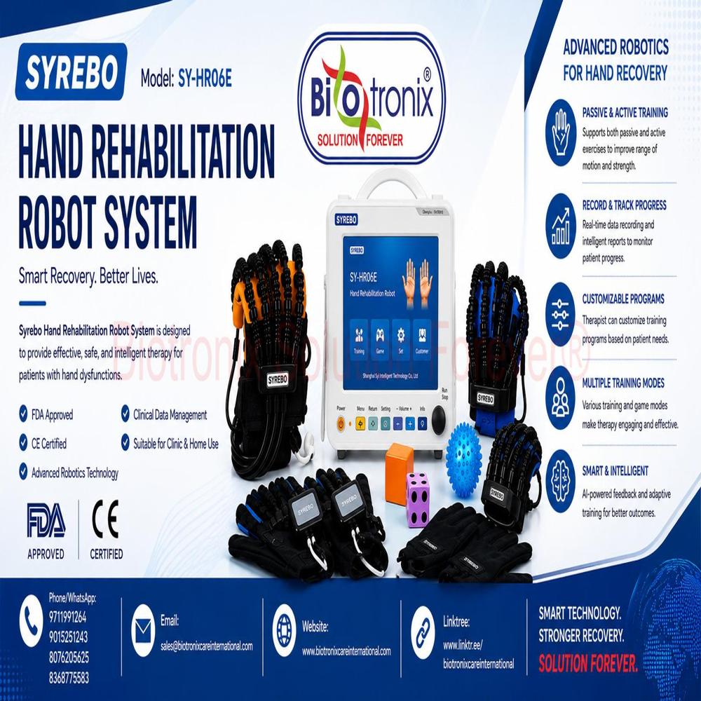 SYREBO C12 Intelligent Hand Rehabilitation System