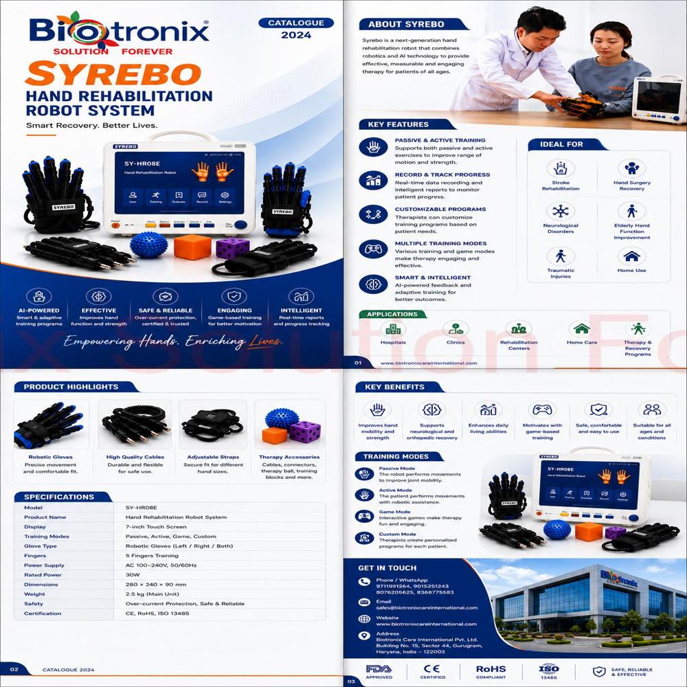 SYREBO C12 Intelligent Hand Rehabilitation System