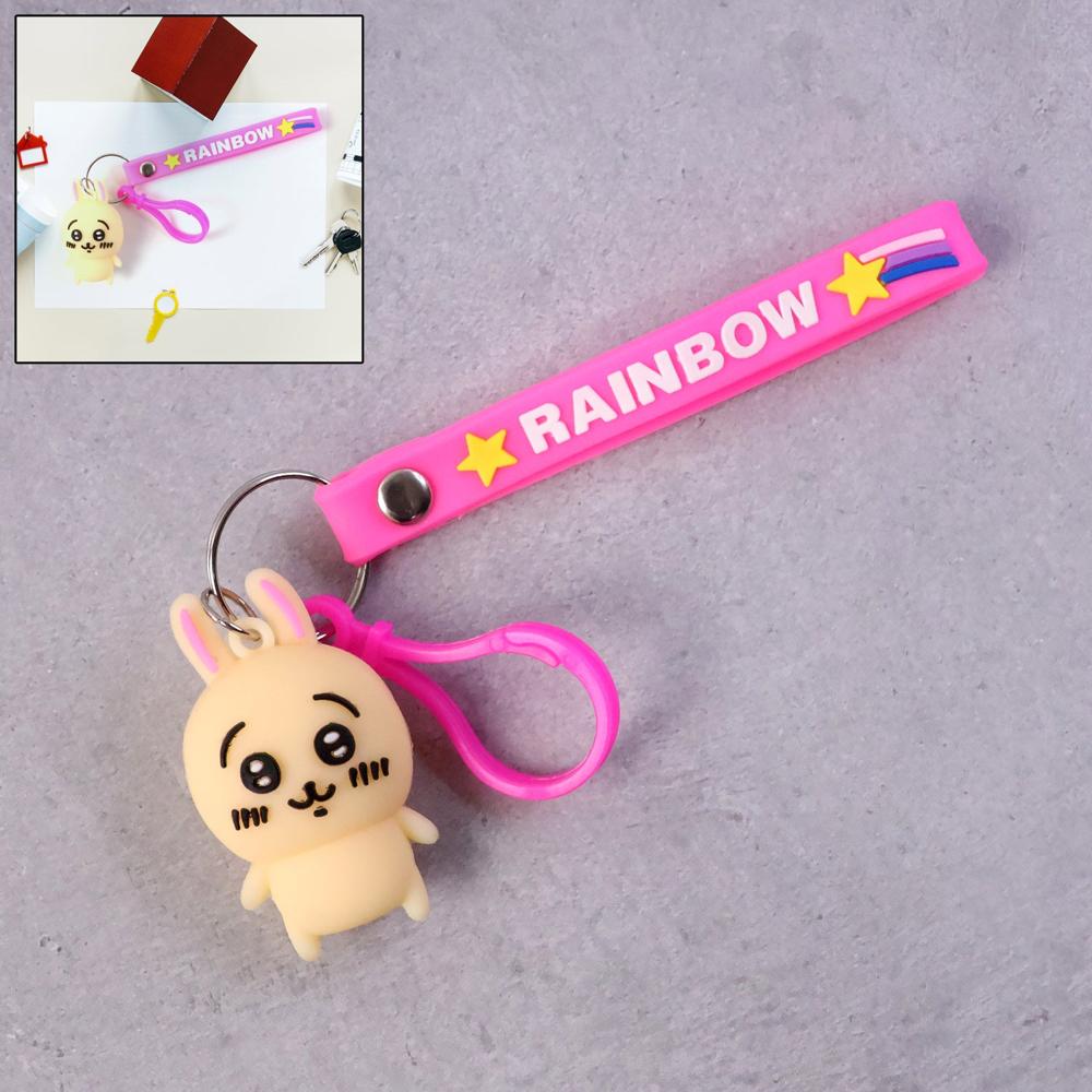 Cute Bunny Character Keychain (1 Pc) - Application: As Per Product Requirement