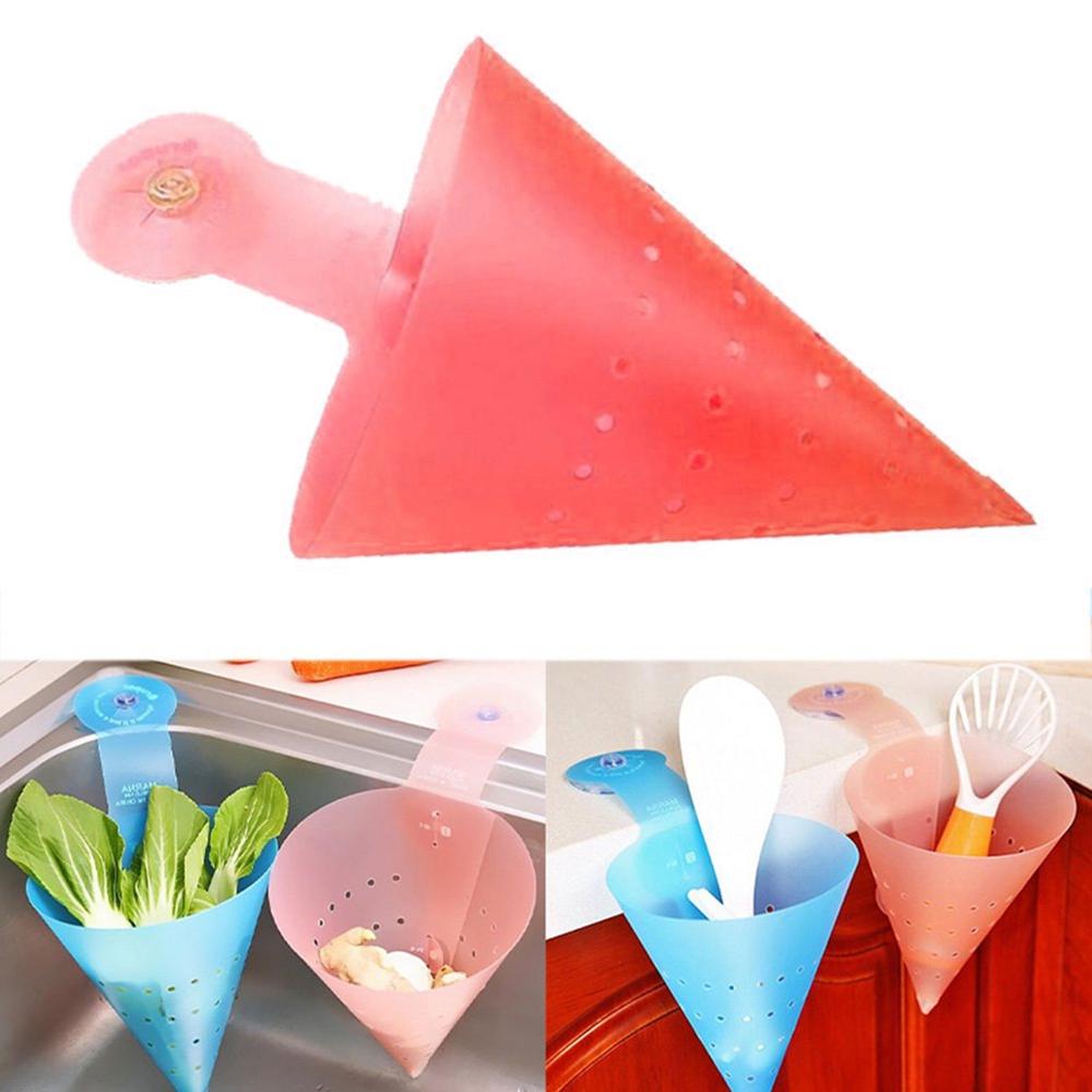 Multipurpose Hanging Sink Corner Strainer With Suction Cup (1 Pc) - Application: As Per Product Requirement