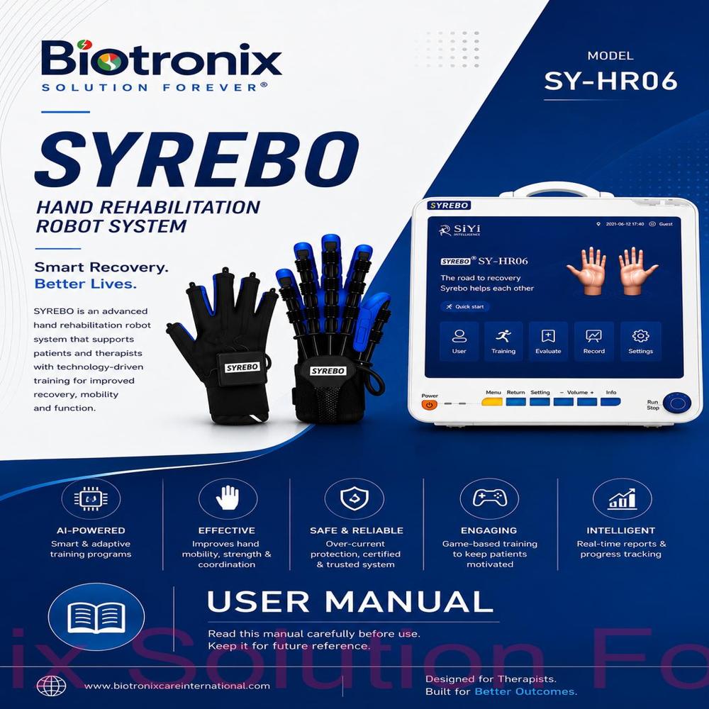 SYREBO C12 Professional Hand Rehabilitation Device