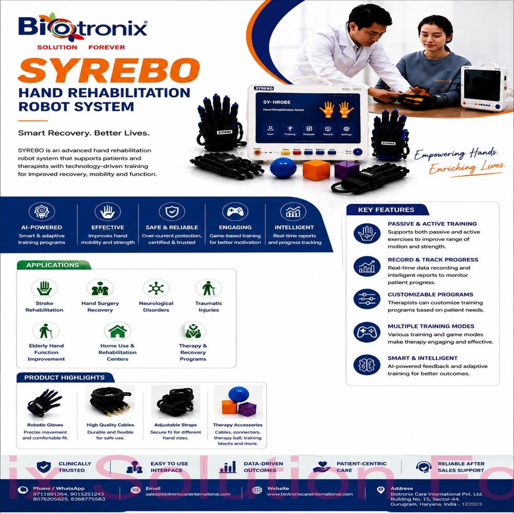 SYREBO C12 Professional Hand Rehabilitation Device