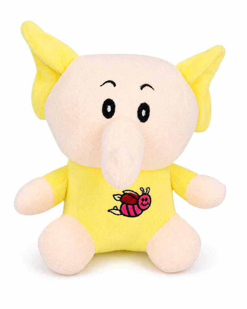 Mini Yellow Elephant Plush Toy