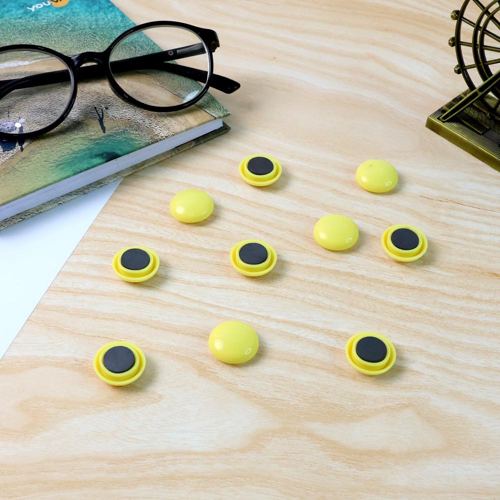 Strong Round Fridge Whiteboard Magnet - (10 Pc Set) - Application: As Per Product Requirement