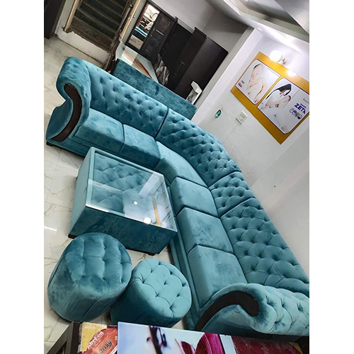 L Shape Sofa - Color: Rich Brown