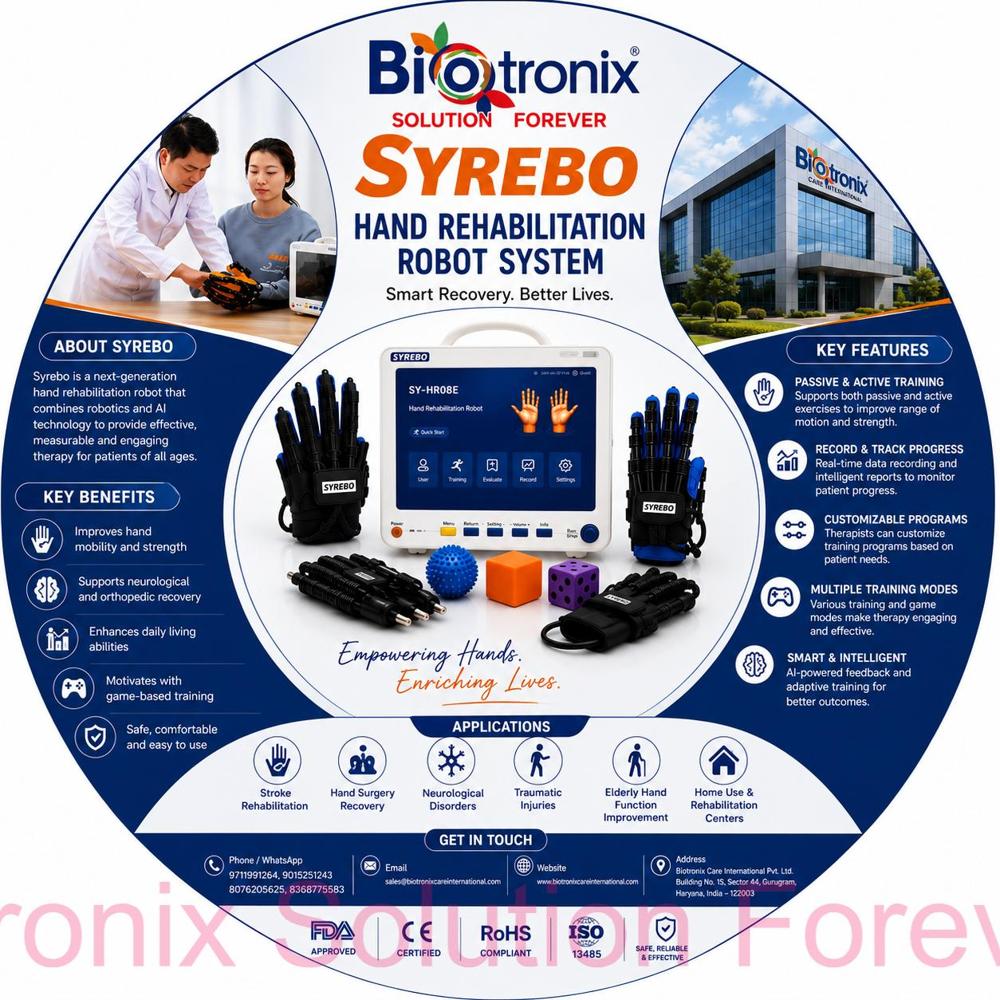 SYREBO C12 Advanced Robotic Hand Therapy System
