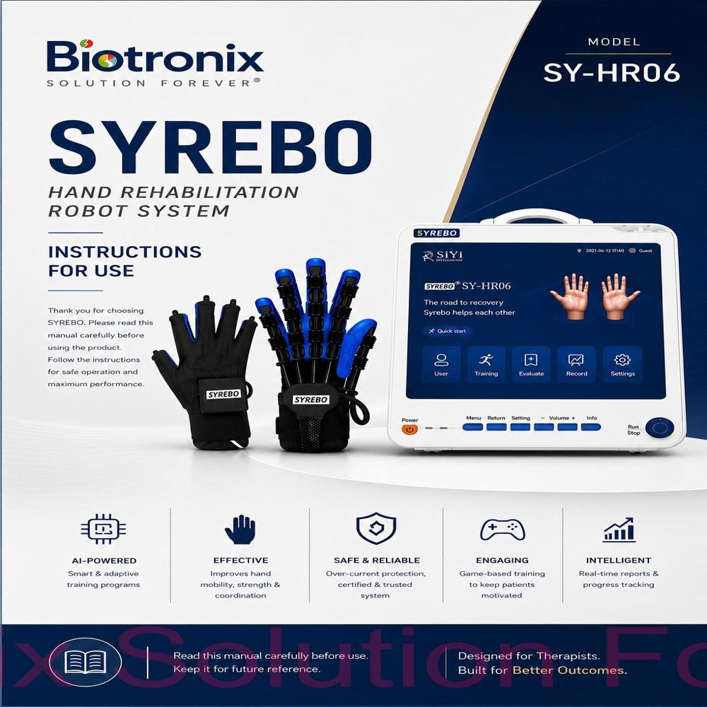 SYREBO C12 Advanced Robotic Hand Therapy System