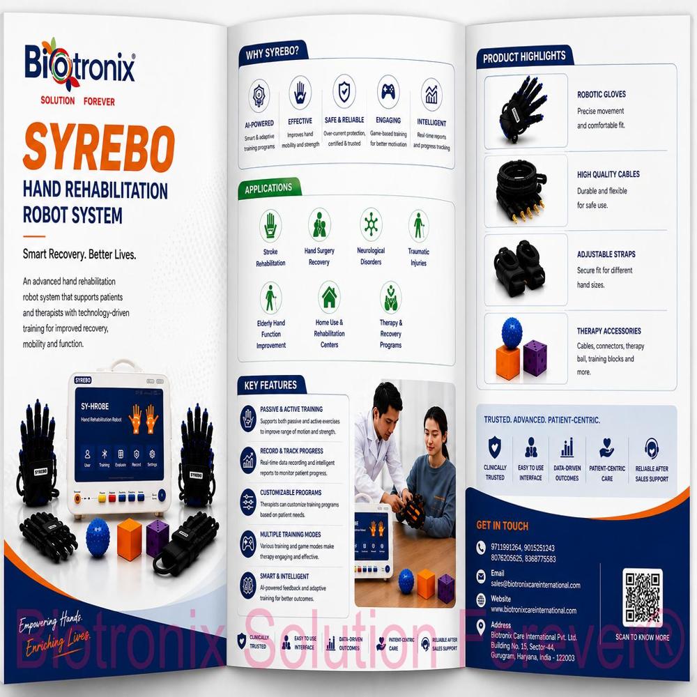 SYREBO C12 Advanced Robotic Hand Therapy System