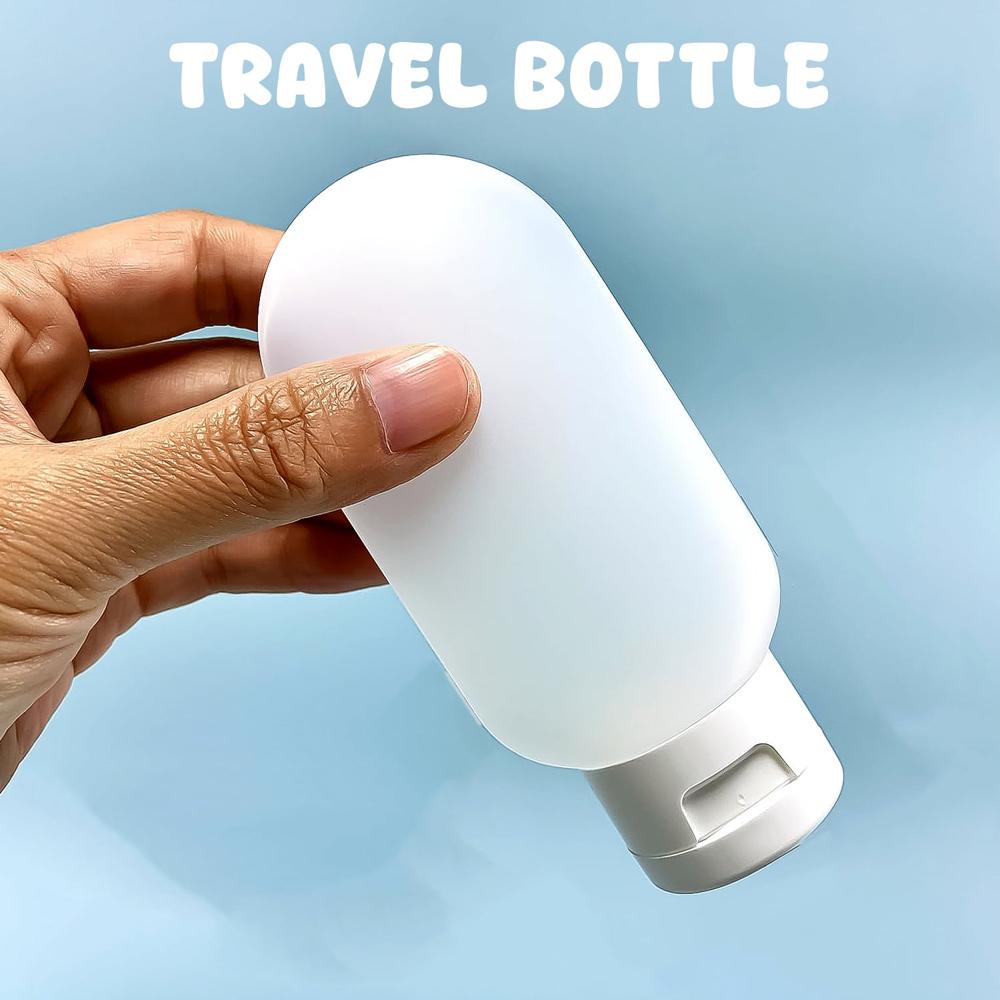 Small Plastic Travel Bottle Set (1 Pc / 60 Ml Approx / Mix Color) - Application: As Per Product Requirement