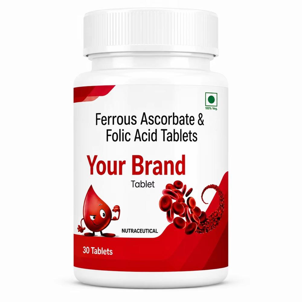 Ferrous Ascorbate & Folic Acid Tablets