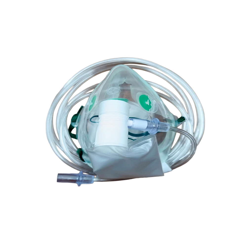 High Concerntration Mask - Accuracy: Ensures >90% Oxygen Delivery At Proper Flow