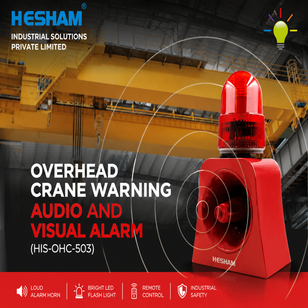 Overhead Crane Warning Audio And Visual Alarm (HIS-OHC-503)
