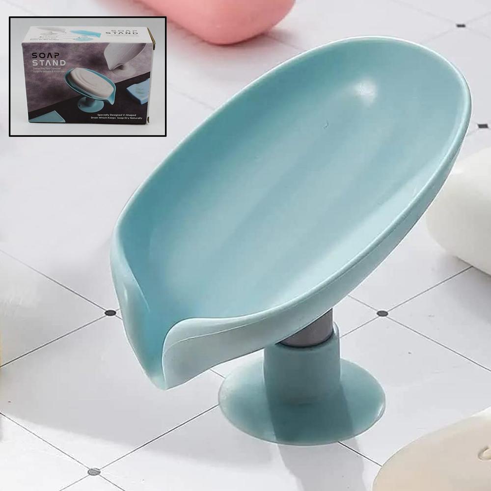 Soap Holder Stand Self Draining Soap Dish Holder Soap Box ,sabudani (1 Pc) - Application: As Per Product Requirement