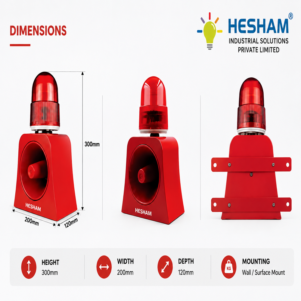 Overhead Crane Warning Audio And Visual Alarm (HIS-OHC-503)