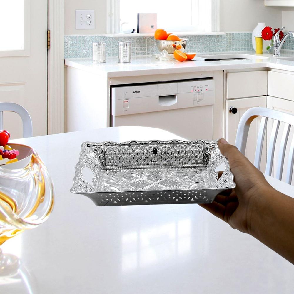 Decorative Mukhwas & Dry Fruit Serving Tray Fancy Candy Plate