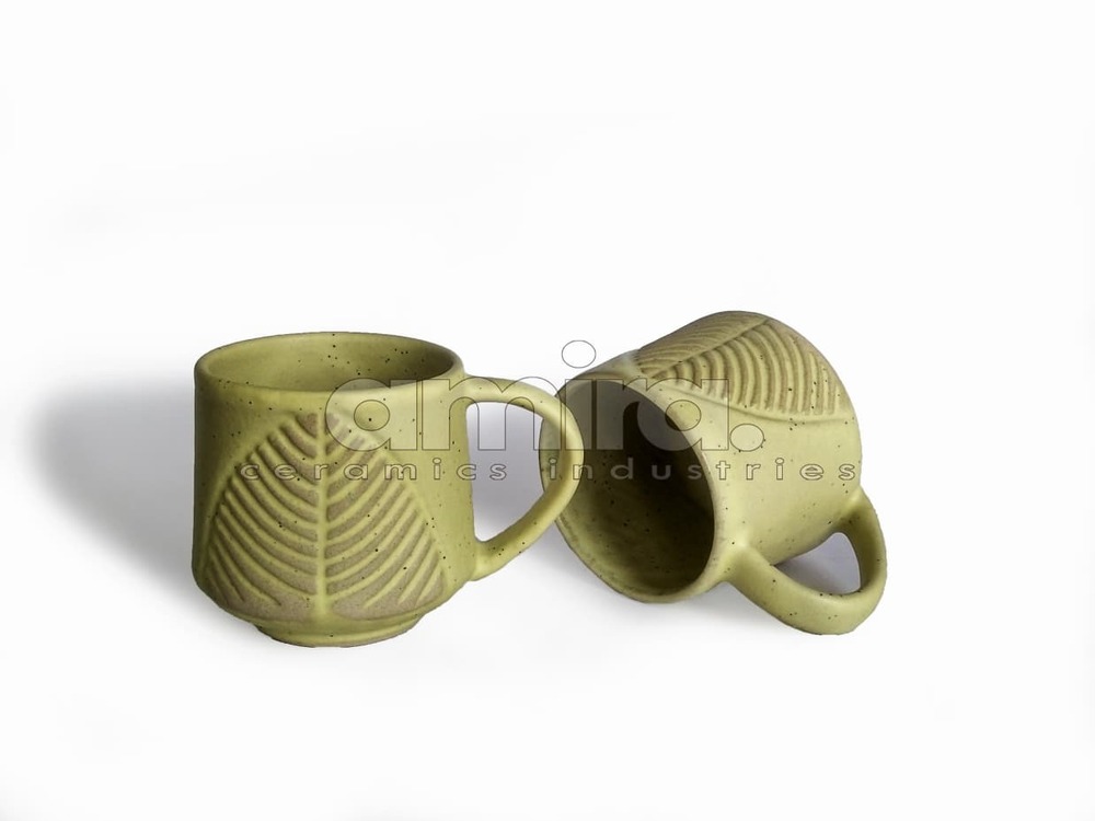 Ceramic Tea Cup With Handle