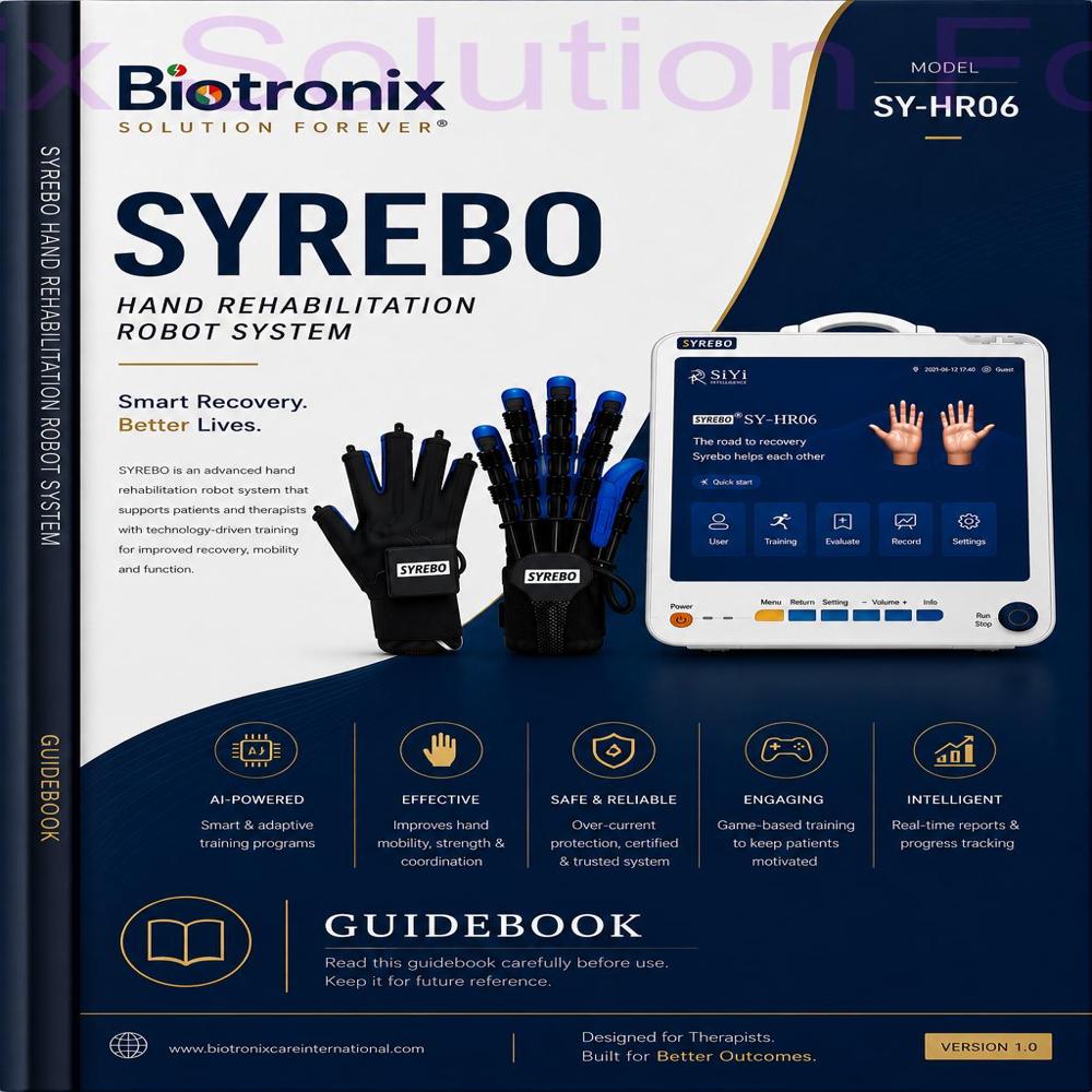 SYREBO C12 Robotic Glove for Stroke Rehabilitation