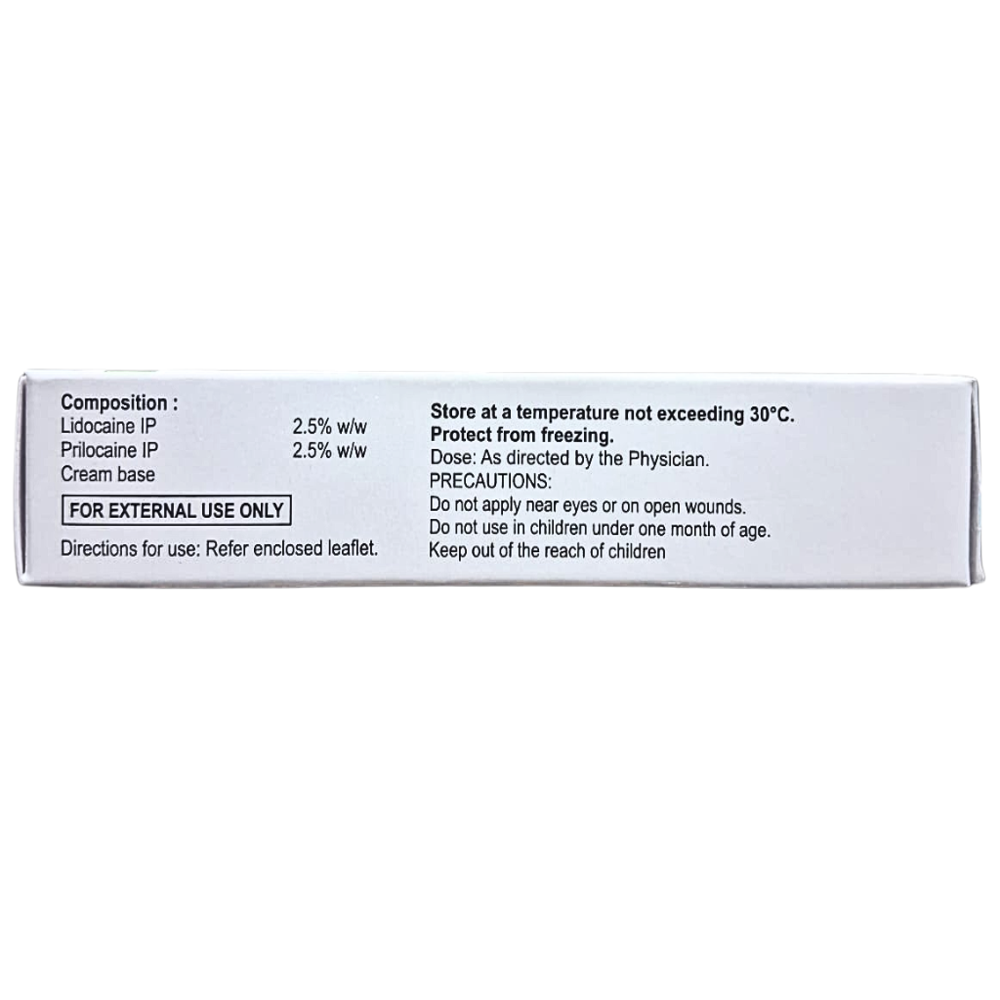 Lidocaine & Prilocaine Cream IP