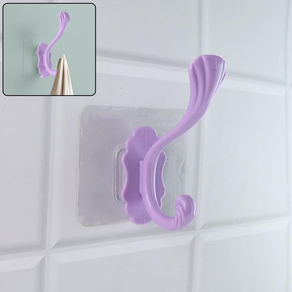 Self-Adhesive Heavy Duty Decorative Wall Hook (1 Pc) - Application: As Per Product Requirement