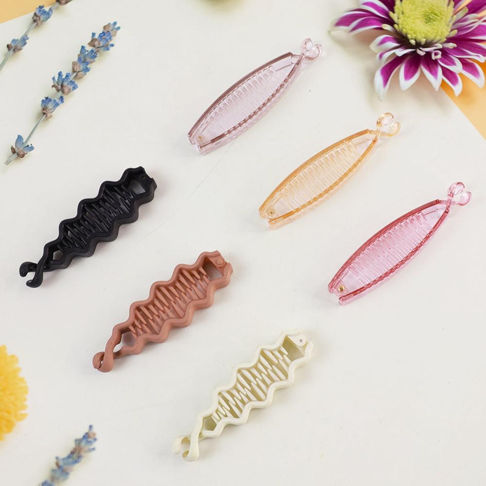 Plastic Hair Claw Clips Strong Clips (1 Pc / Mix Color), Hair Accessories - Application: As Per Product Requirement