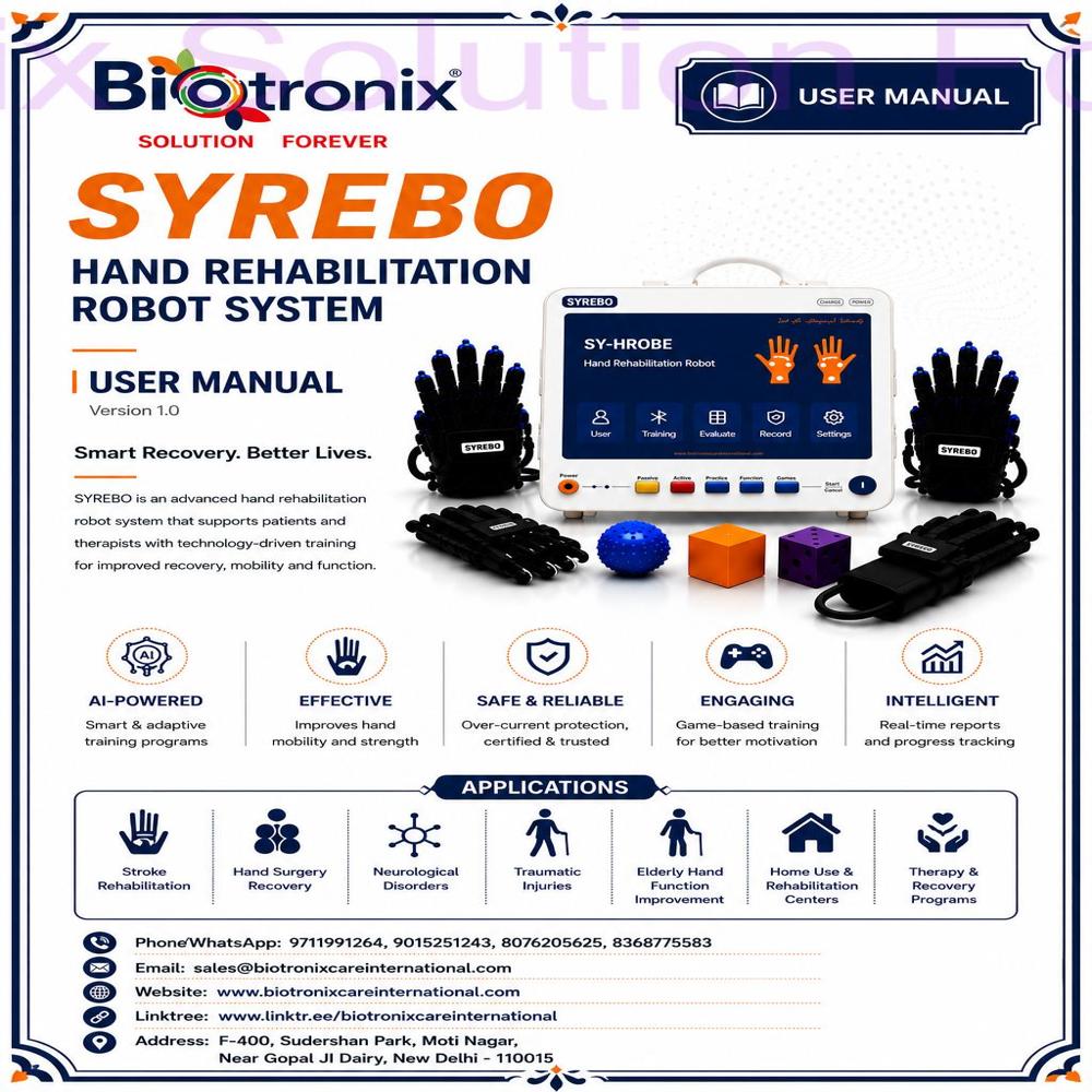SYREBO C12 Intelligent Hand Therapy System