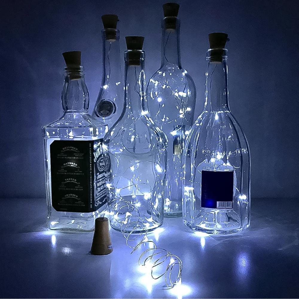 Bottle Cork String Light Multi LED / 2M Cable (White / 1 Pc)