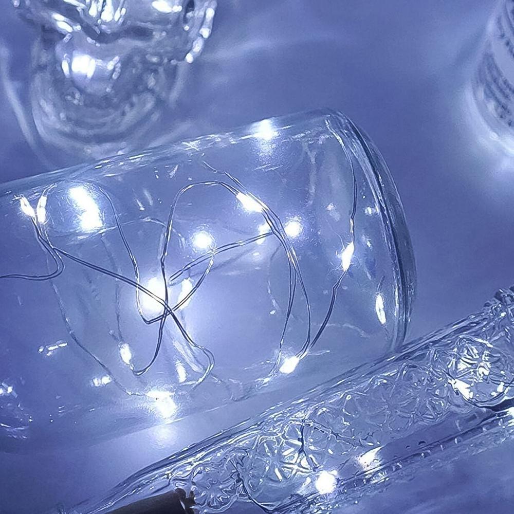 Bottle Cork String Light Multi LED / 2M Cable (White / 1 Pc)
