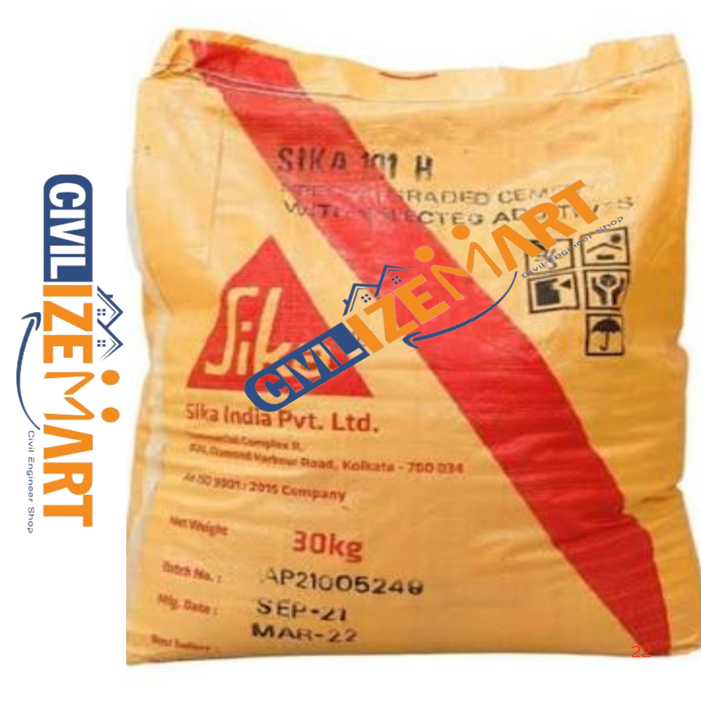 Sika 101 H(30Kg) Waterproofing Chemical - Application: Concrete And Cementitious Substrates