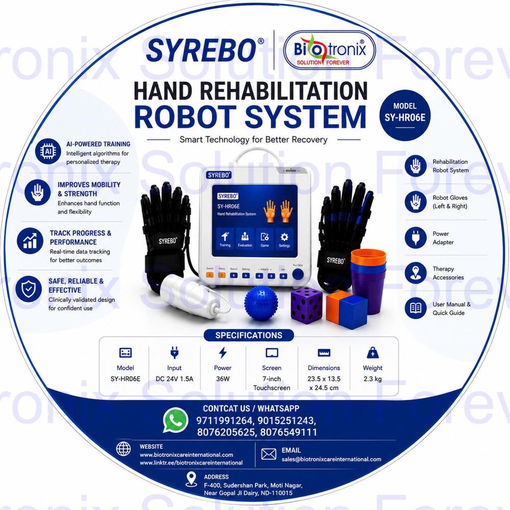 SYREBO C12 Neurorehabilitation Hand Robot