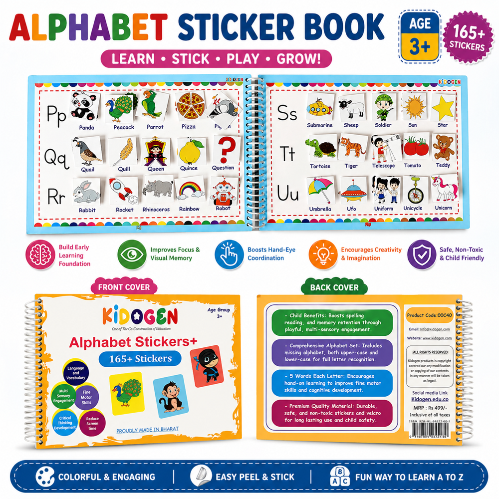 Alphabet Sticker - Audience: Children